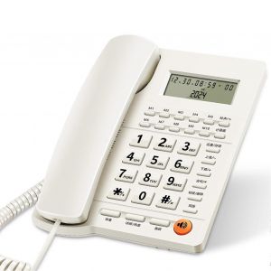 Interphone pour domicile/hotel/bureau, musique d'attente, telephone fixe, telephones ABS, ligne fixe avec repondeur, B - Neuf