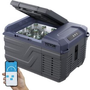 Réfrigérateur Portable à Compression 9 L Double Zone-VEVOR-Glacière à Zone Unique-pour Camion Bateau Maison Camping - Neuf