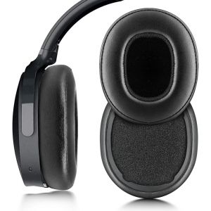 KAL-Coussinets De Rechange Pour Skullcandy Crusher 3.0 Sans Fil. Coussinets D'Oreille, Coussinets Pour Écouteurs, Pièces De Réparation (Noir) - Neuf