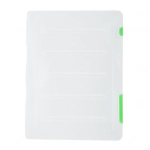 HJLIAN Boite de rangement en plastique pour documents A4, pour bureau et ecole - Neuf