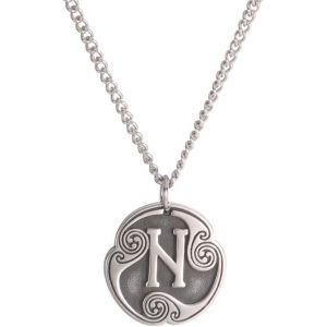 Kal-Collier Avec Pendentif En Forme De 24 Runes - Talisman Viking - Asatru - Pendentif Pa&iuml;en Wiccan - Style Vintage Nordique - Pour Homme Et Femme - Neuf