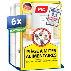 Pi&iquest;&iquest;ges &iquest;&iquest; Mites Alimentaires - Paquet Triple = 6 pi&iquest;&iquest;ges Anti Mites - Pi&iquest;&iquest;ge &iquest;&iquest; ph&iquest;&iquest;romones pour la Cuisine et Les magasins- Anti mite Alimentaire - Neuf