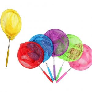 Filets de pêche pour enfants, attrape-insectes, activités de plein air, bleu, 6 pièces - Neuf