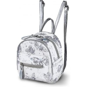 nzqaf-Sac à dos pour femme en cuir synthétique - Petit sac à dos mignon avec motif papillon - Pour le shopping, les voyages, la promenade - Neuf