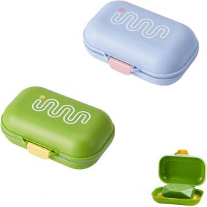 2 Pièces Boite Savon Voyage,Boîte à Savon Portable de Voyage,PorteSavon Solide Plastique avec Couvercle Hermétique et Tampon de Drainage,pour Maison,L'école,Camping - Neuf