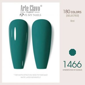 Arte Clavo 8ml Rouge Rose Couleur Tpo-Free Vernis &Agrave; Ongles Gel Lak Tremper Les Ongles Paillettes Uv Hybride Gel Laque Base Sup&eacute;rieure Gel Vernis.1466. - Neuf