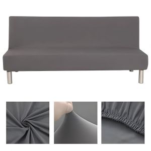 Chauffeuses Canape-Lit Capot (Gris) Tron&ccedil;on De Revetement Pour Futon Futon Canape Housse - Neuf