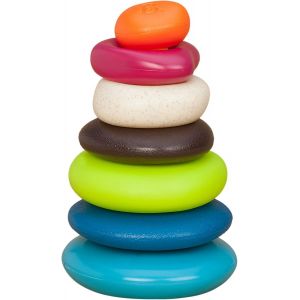 ChenQuanSarl-Toys ¿ Jouet Sensoriel ¿ Anneaux Texturés À Empiler ¿ Jouet DÉveil Et De Premier Âge ¿ Pour Enfants De 7 Mois Et Plus - Neuf