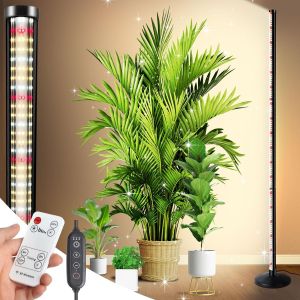 Kalanka-Lampe De Croissance Pour Plantes, Spectre Complet, 40-125cm Réglable En Hauteur, Led Horticole Pour Semis, Intérieur Avec Télécommande, Chronométrage Et Pied - Neuf
