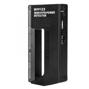 Scanner mural,WPP123 - Outil portable - Détecteur de métaux AC - Alimentation réglable - Recherche de tuyaux - Localisateur mural domestique - Pointeur (noir) - Neuf