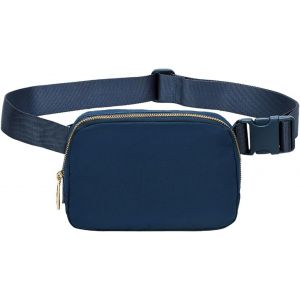 SJZG-Sac Banane Femme Fanny Pack Homme Nylon Sac De Poitrine Pour Femme Avec Sangle R&eacute;glable Pour Les Voyages En Plein Air, Le Sport, La Course &Agrave; Pied, La Randonn&eacute;e (Marine) - Neuf