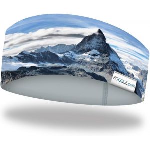 Asas-Bandeau Avec Design Réversible-Doux Au Toucher-Bandeau Avec Une Coupe Légèrement Asymétrique-Respirant Et Isolant Thermique-Couleur : Cervin Mat - Neuf