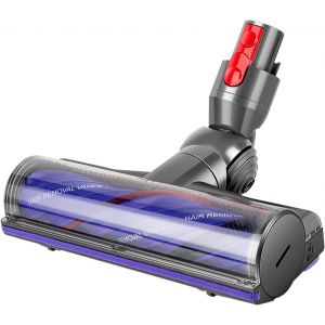 Tête De Brosse Pour Dyson V7 V8 V10 V11 V15, Accessoires Brosse Motorisée Électrique Turbo Pour Dyson, Embout Pour Dyson Aspirateur, Remplacement Brosse Pour Sols Durs Et Moquettes[SSE7116176] - Neuf