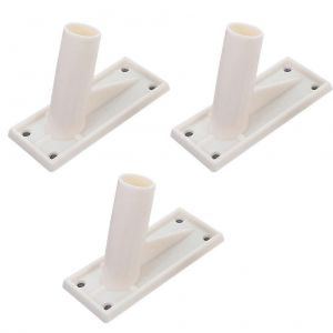 3 pcs auto-adhésif drapeau drapeau support de montage Racks-Bon - Neuf