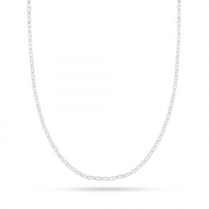 Collier Cha&icirc;ne Plate En Argent Sterling 925, Maille Marine, 2 Mm, 3 Mm, 3,5 Mm, 5,5 Mm - Neuf