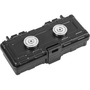 lbgwp60-Porte Clé Magnétique Sous Voiture, 15X7Cm Cache Clé Magnétique Étanche Caché Boîte À Clés Magnétique Pour Les Voyages En Plein Air Cacher Les Clés Usb Sous Les Véhicules De Voiture - Neuf