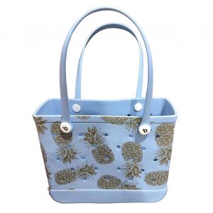 HJLIAN Sac a main de rangement en EVA pour femme, design avec trous, sac de plage decontracte pour le sport en plein air, le shopping, les voyages, les fruits, petit format - Neuf