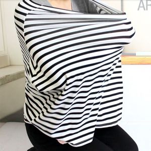 Bébé De Soins Infirmiers Et De L'allaitement Poncho - 360° Protection De L'allaitement Maternel, Panier Poussette Couverture, Multi-Usage De Siège De Voiture De La Canopée, Doux - Neuf