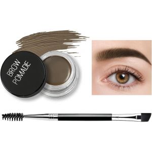 SEPT-PHOERA Pommade à sourcils, Gel de pommade à sourcils, crème à sourcils, Gel à sourcils hautement pigmenté, pour le maquillage des sourcils, couleur polyvalente maquillage (03 Soft Brown) - Neuf