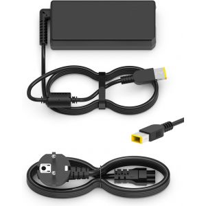 acdsgd-65W Lenovo Chargeur PC Ordinateur Portable pour Lenovo Thinkpad X1 Carbon(Gen2/3/4) T440 T450 T460 X240 X250 X260 IdeaPad 300 Yoga 2 11 11s 13 20v 3.25a Interface carr&eacute;e Adaptateur Alimentation - Neuf