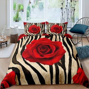 Housse De Couette Géométrique Double Taille Illusion D'optique Ensemble De Literie Pour Enfants Garçons Adolescents Hommes Housse De Couette Cercle Géométrique Moderne - Neuf