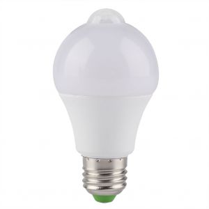 Hjlian Ampoule Led E27 A Detecteur De Mouvement Pour Couloir, Hotel, Maison (Blanc Froid, 7 W) - Neuf