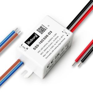 Transformateur LED Variable TRIAC 500mA Courant Constant 5W-10W pour Lampe LED Bloc d'Alimentation Driver - Neuf
