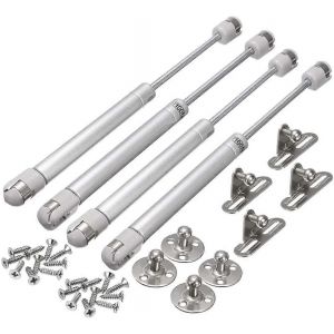 Vérins d'armoire hydraulique 4PCS 100N Amortisseurs à gaz à ressort Bras d'air pour levage de porte - Neuf