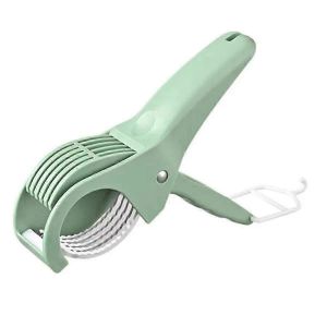 Hachoir &agrave; salade portable - Trancheuse manuelle de fruits et l&eacute;gumes,gadget de cuisine pour un hachage facile,P - Neuf