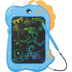 ERYI-Tableau D'Écriture Lcd Jouet,Tableau Magique De 8,5 Pouces Planche À Dessin Planche À Peinture,Dinosaure Jouet Tablette D'Écriture Noël Petits Cadeaux Pour Enfants 3 4 5 6Ans Garçons Filles - Neuf