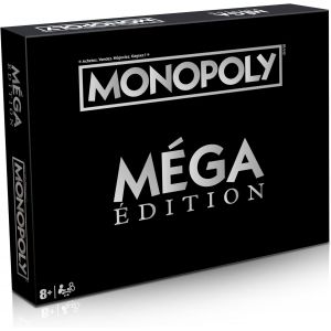 Play-Monopoly Edition Mega-Jeu De Société-Jeu De Plateau-A Partir De 8 Ans-2 À 6 Joueurs-Version Française - Neuf