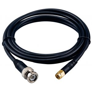 Élevé Câble SMA BNC 2M Câble SMA Mâle à BNC Mâle RG58/U Câble Coaxial 50 ohms Rallonge SMA BNC Mâle SMA BNC pour CB Amateur Radio Bidirectionnelle Antenne SMA 4G PC LAN TYT Radio Portable - Neuf