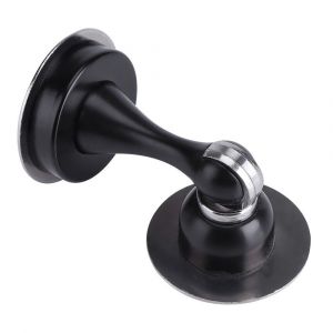 (Noir)304 Arr&ecirc;t De Porte Magn&eacute;tique En Acier Inoxydable Arr&ecirc;t Attraper Porte Ob - Neuf