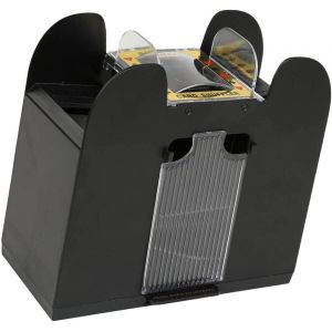 Mélangeur Automatique De Cartes Mélangeur À 6 Étages Machine Professionnelle De Mélange De Cartes De Tisonnier De Casino Jouant Le Jeu De Nerf De Boeuf À Piles - Neuf