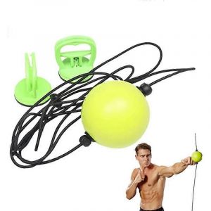 Ventouse Boxing Ball Reflex Speed Ball Hauteur Ajuster La Main Eye Reaction Training Punch Fight Ball Fitness Equipment Accessory - Neuf