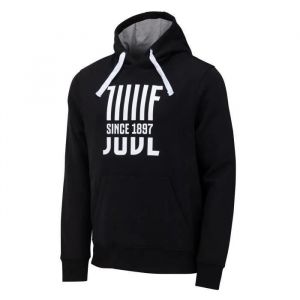 12 Ans - Sweat Capuche - Juventus - Juve - Noir - Enfant - Manches Longues - Neuf