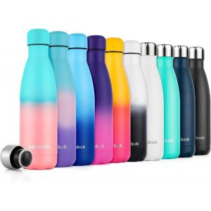 Bouteille Isotherme 500ml 750ml - Gourde Isotherme - 24h Froid Et 12h Chaud - Etanche, Sans Bpa - Gourde Inox Bouteille D'eau Pour Sport, Voyage, Bureau, Randonn&eacute;e - Neuf