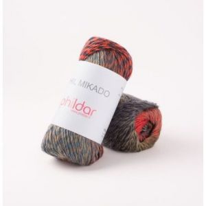 Pelote De Laine À Tricoter Phil Mikado - Phildar - Certifié Oeko-Tex Acte Brique - Neuf