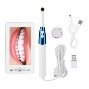 Camera endoscopique dentaire 2MP avec ecran haute definition de 4,3 pouces et interface de type C - Neuf