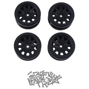 4PCS Beadlock 1.9 Moyeu de roue Jante pour 1/10 RC Crawler Car Axial,3 - Neuf
