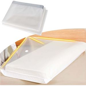 lbgwp60-Sac De Rangement Sous Vide Pour Matelas, 220 X 100 Cm, Réutilisable, Grand Sac De Rangement Sous Vide, Étanche, Pour Matelas, Vêtements, Couettes - Neuf
