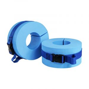 Lot De 2 Brassards D'aquagym, Poids De Natation, Manchon Flottant, Combinaison De Fitness, Sangle De Cheville En Laiton Avec Boucle À Dégagement Rapide Pour L'entraînement De Natation - Neuf