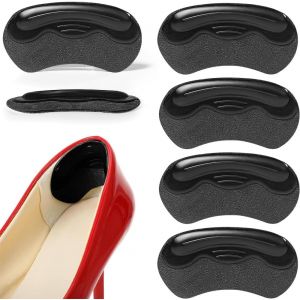 Kalanka-Lot De 3 Paires De Semelles Antid&eacute;rapantes, Coussinet Talon Chaussure, Doublures De Talon En Gel Et Remplissages Coussinet Chaussure, Inserts Autocollants &Agrave; L'arri&egrave;re Du Talon - Neuf