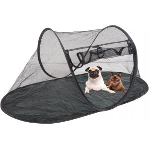 Tente De Protection Pour Animaux De Compagnie, Respirante, Pliable, Pour Jeux D'extérieur, Abri Pour Chats Et Petits Chiens, Sur Terrasse, Cour, Patio, Parc - Neuf