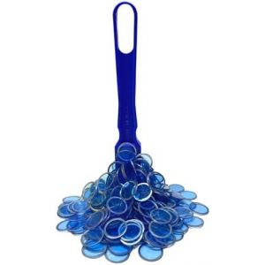 ERYI-Kit De Bingo Magnétique,1 Bâton Magnétique + 100 Jetons Loto,Jetons Magnétiques Avec Stick,Jeu Éducatif Pour Enfants Et Accessoire Pratique De Stockage - Neuf