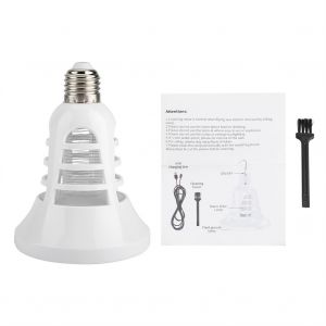 HJLIAN Lampe anti-moustiques pour plantes de jardin, lampe de croissance pour plantes d'interieur, prise E26 US 110 V - Neuf