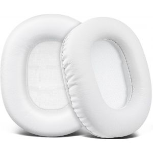 KAL-Mousse Coussin Coussinets Pour Audio Technica Ath M50X M50Xbt M50Rd M40X M30X M20X Msr7 Sx1 Monitor Casque Audio, En Cuir Protéiné Plus Doux, En Mousse À Mémoire De Forme Haute Densité - Neuf