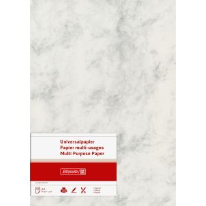 Papier multi-usage universel Gris marbré 160 g/m² A4 - Neuf