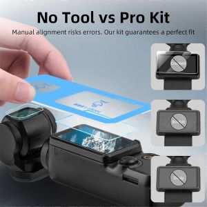 protecteur d'écran en verre trempé 9H film protecteur dureté anti-rayures couverture d'écran pour DJI Osmo P - Neuf