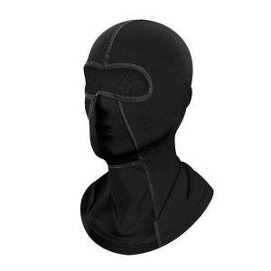 Cagoule De Ski Noire Polyvalente ¿ Couvre-Visage Chaud Pour Le Cyclisme, Le Ski Et Les Sports De Plein Air - Neuf